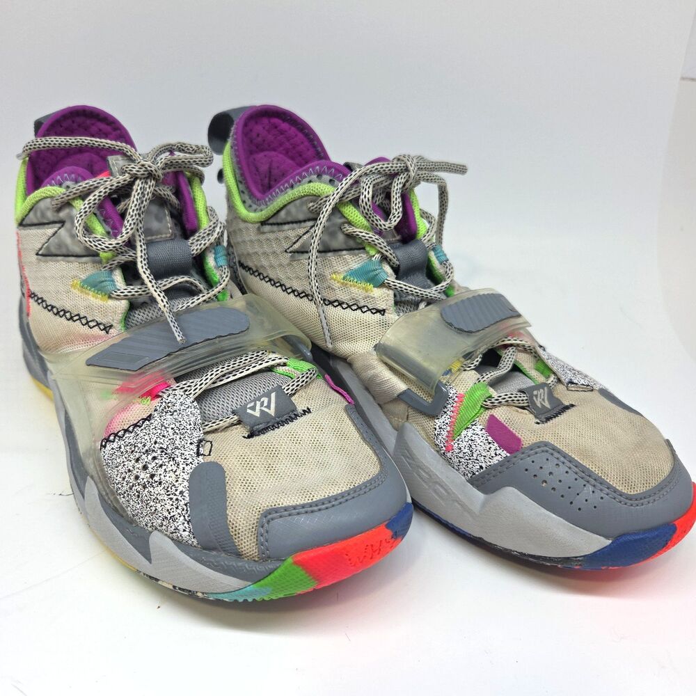 Nike Jordan Why Not Zer0.3 Zer0 Noise Size 8.5 CD30003-100 NO INSOLES